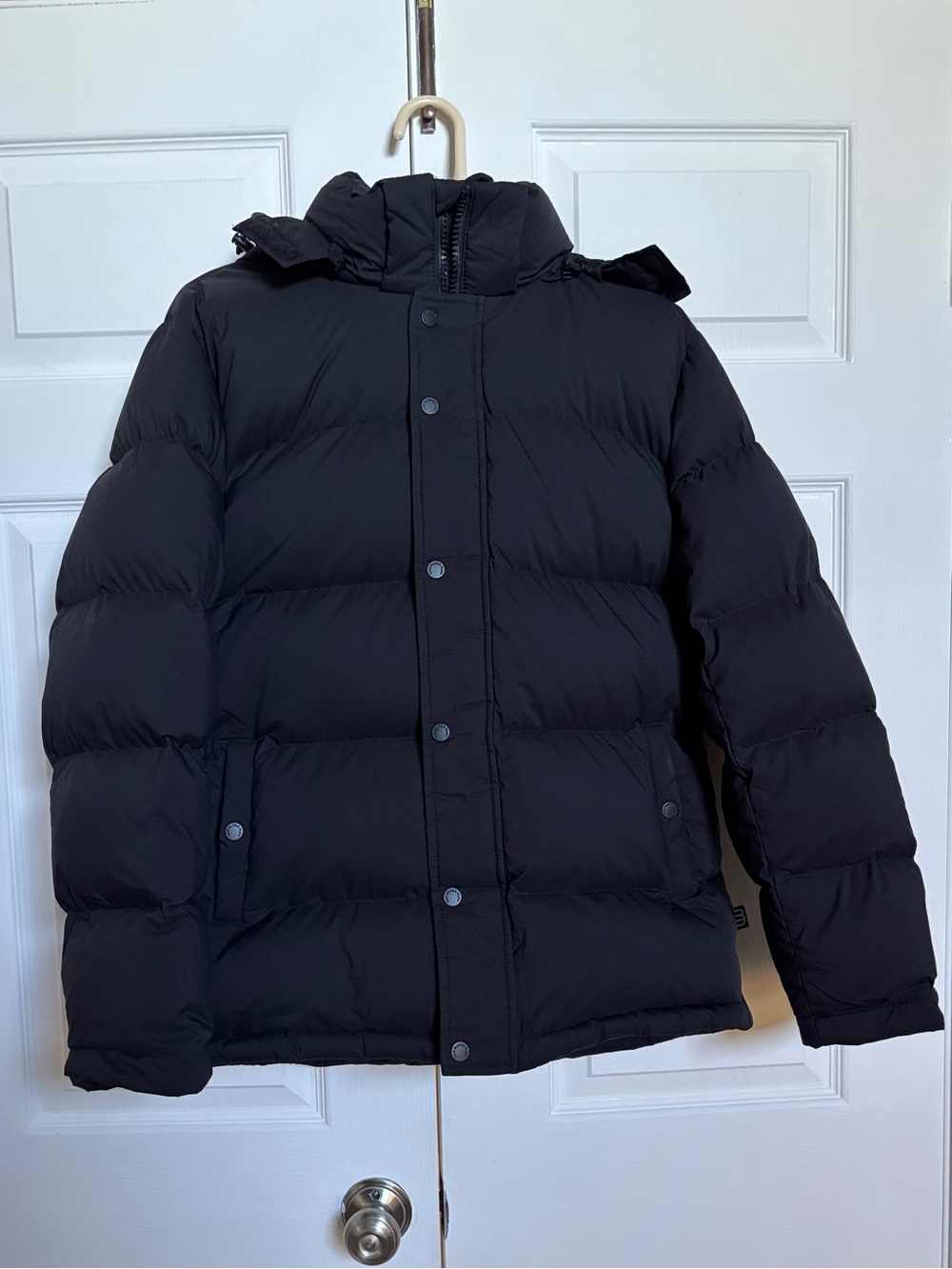 The Super Puff Original 700 Fill Goose Down Jacket Men’s M Black